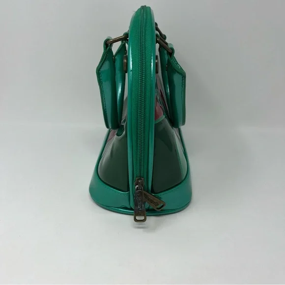 Loungefly Bag Purse Star Wars BOBA FETT Green Disney Zip Around Double Handles - Picture 5 of 12